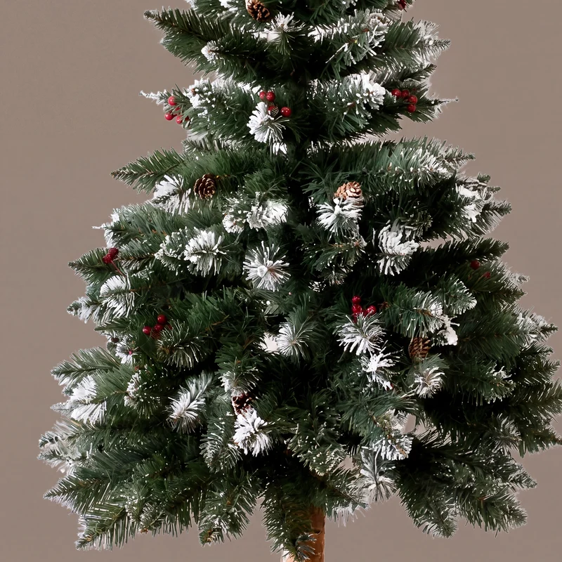 Brad artificial pe buturugă Elite cu fructe decorative — poza 3